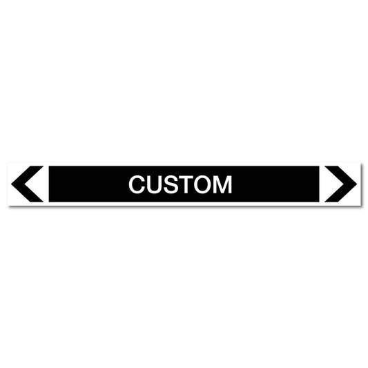 Miscellaneous - Custom - Pipe Marker Sticker
