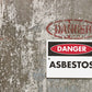 Danger Asbestos Sign