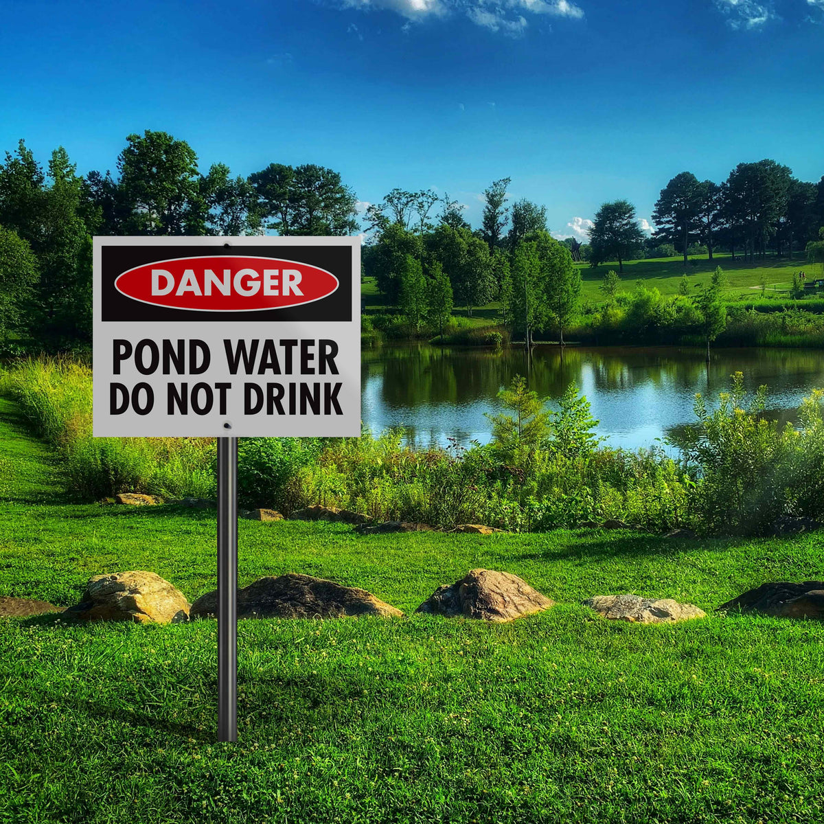 Pond Signage | Water Signs | Garden Signs – New Signs