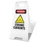 White A-Frame - Danger Strong Currents