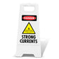 White A-Frame - Danger Strong Currents