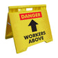 Danger Workers Above - Evarite A-Frame Sign