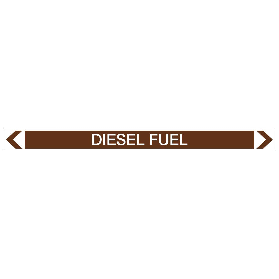 Oils - Diesel Fuel- Pipe Marker Sticker – New Signs