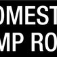 Domestic Pump Room - Statutory Sign
