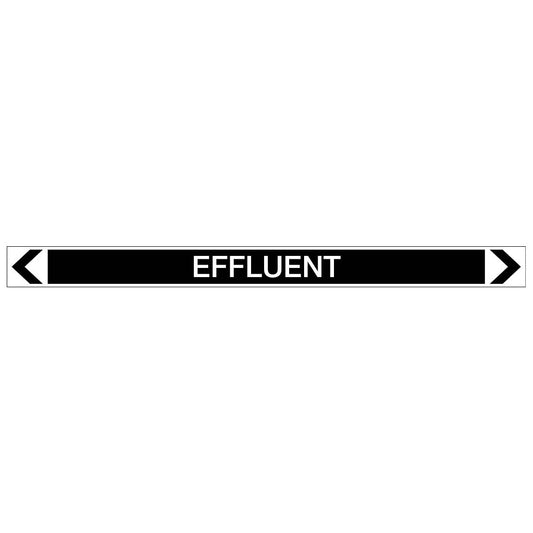 Miscellaneous - Effluent - Pipe Marker Sticker