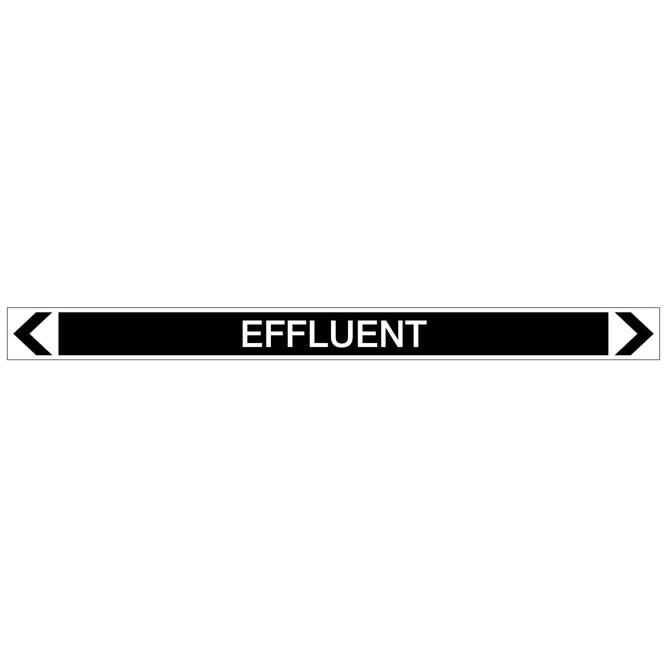 Miscellaneous - Effluent - Pipe Marker Sticker