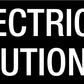 Electrical Distribution Board - Statutory Sign