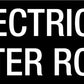 Electrical Meter Room - Statutory Sign