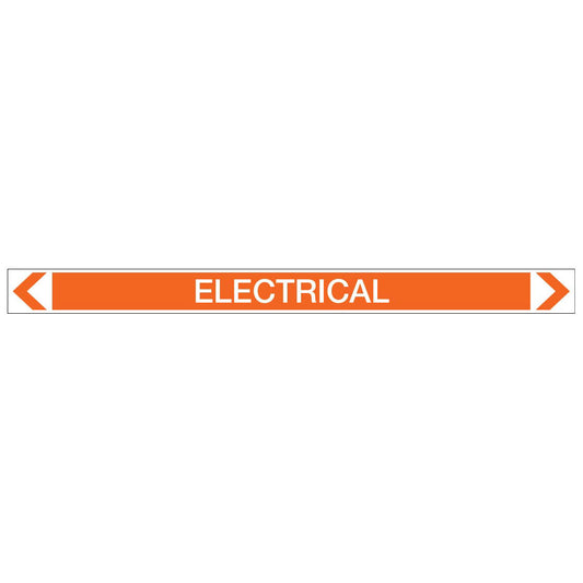 Electrical - Electrical - Pipe Marker Sticker