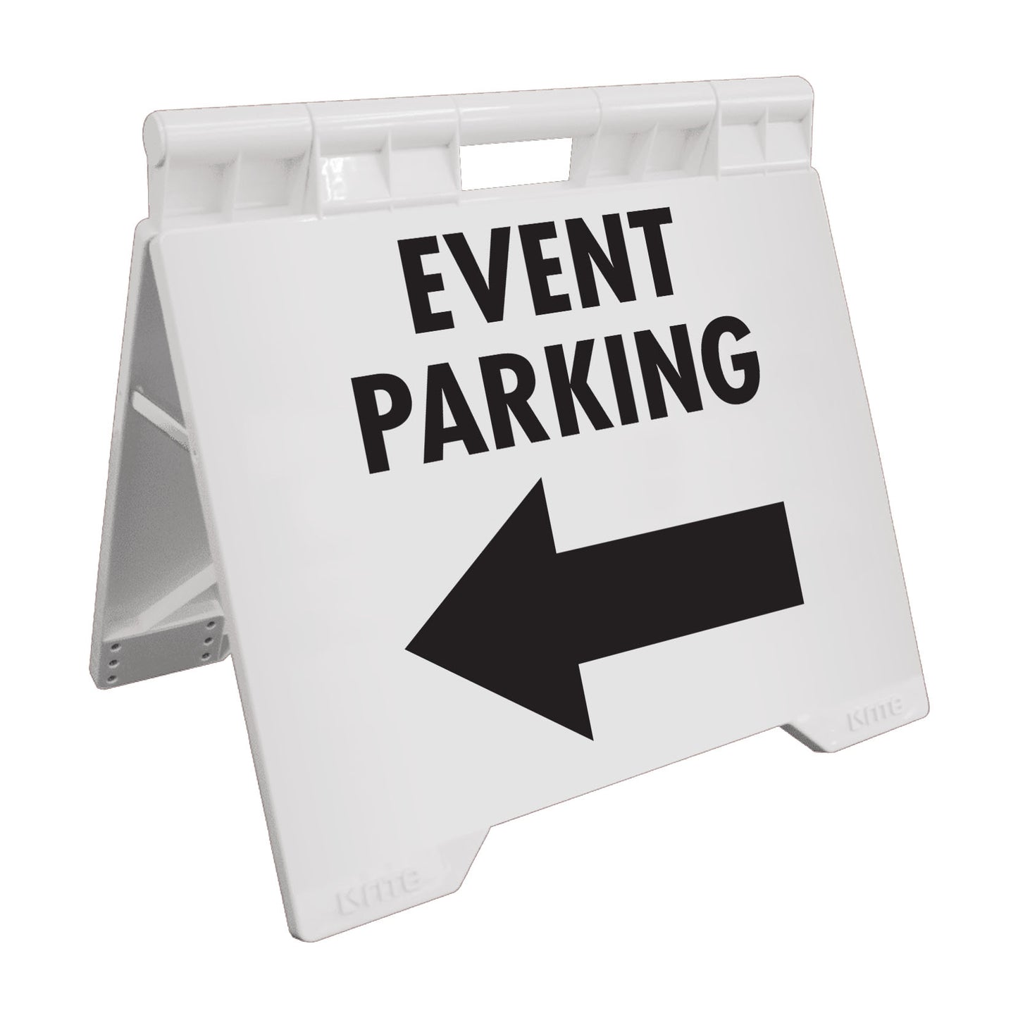 Event Parking Left Arrow - Evarite A-Frame Sign