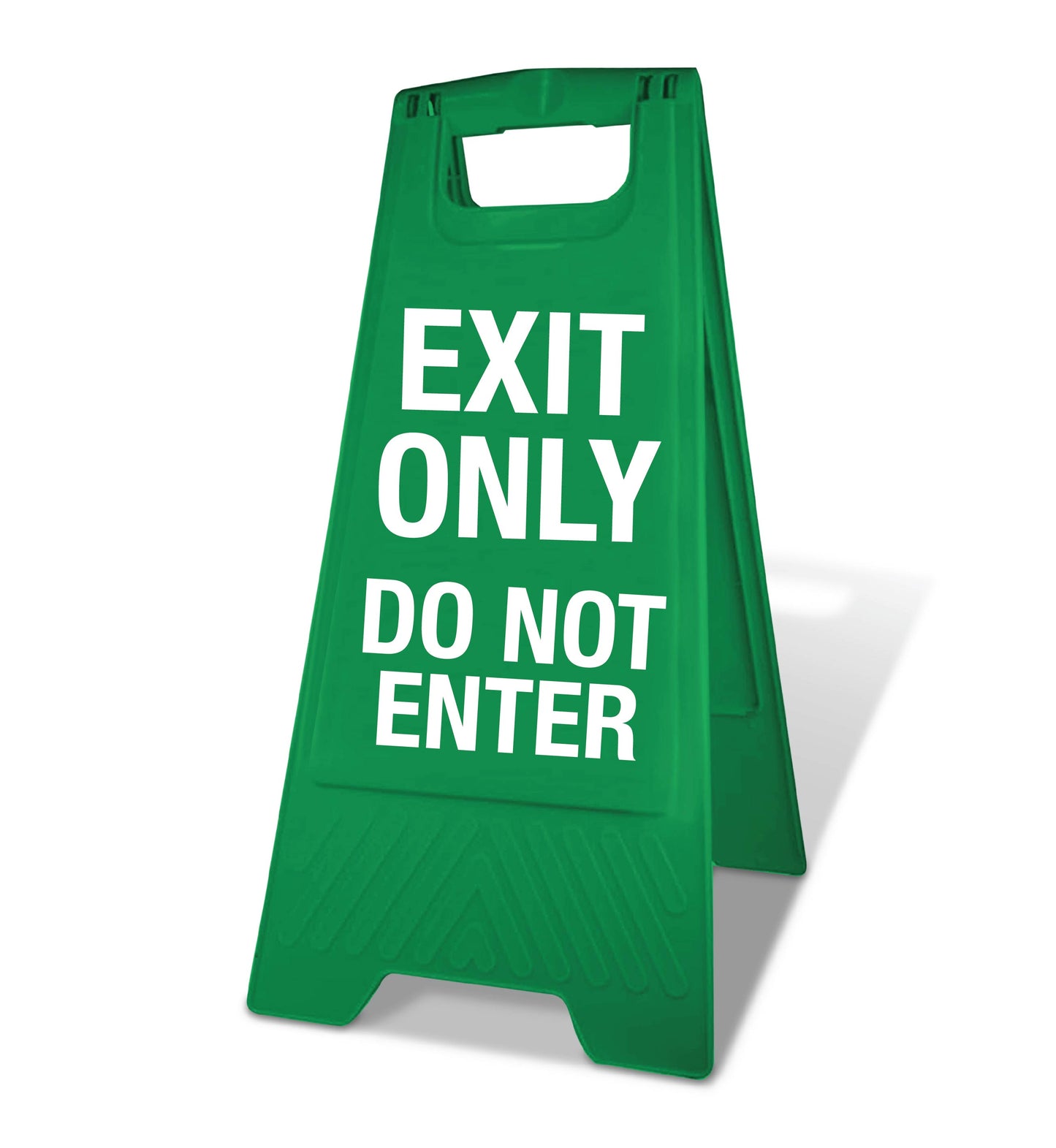Green A-Frame - Exit Only Do Not Enter