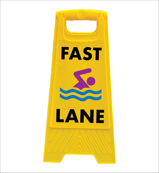 Yellow A-Frame - Fast Lane