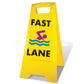 Yellow A-Frame - Fast Lane