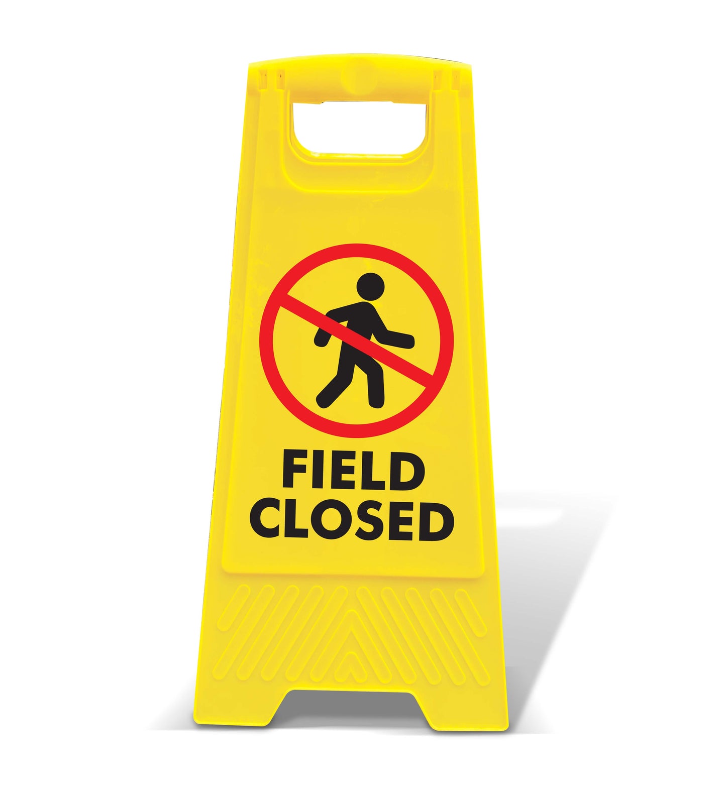 Yellow A-Frame - Field Closed