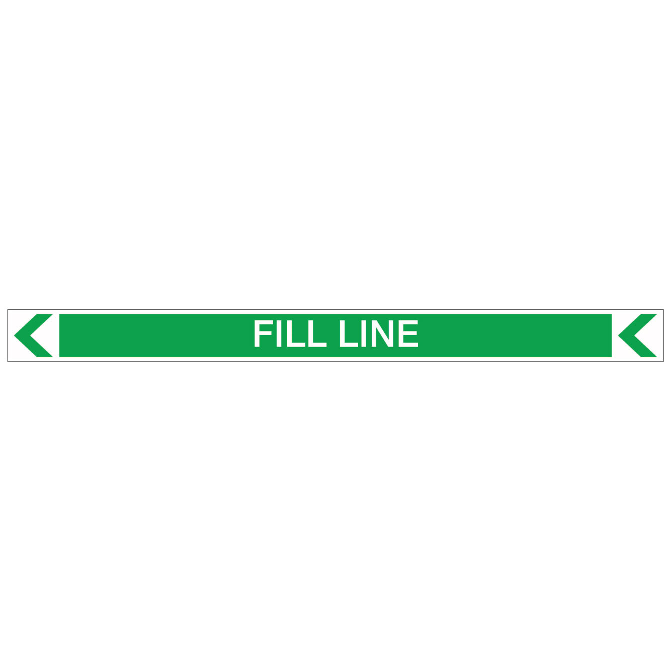 Pool/Spa - Fill Line (Left) - Pipe Marker Sticker