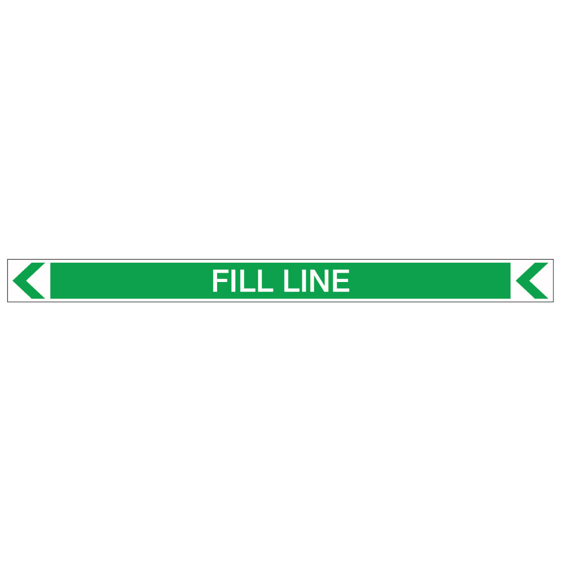 Pool/Spa - Fill Line (Left) - Pipe Marker Sticker