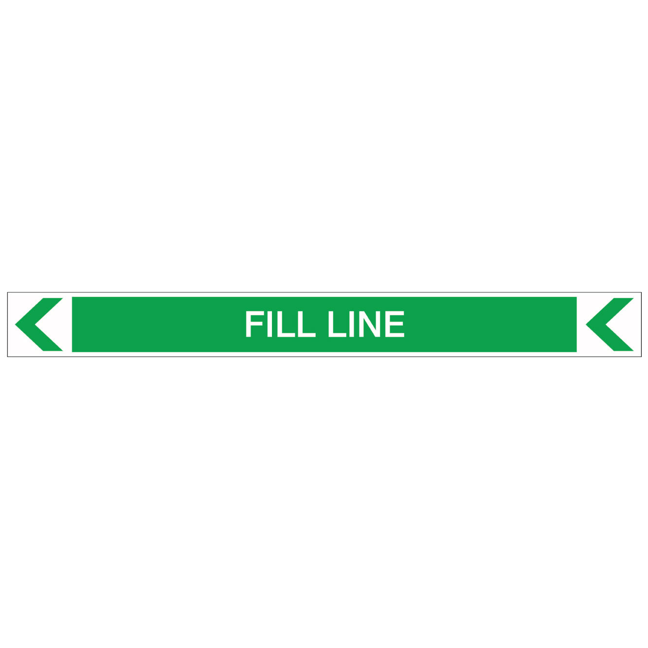 Pool/Spa - Fill Line (Left) - Pipe Marker Sticker