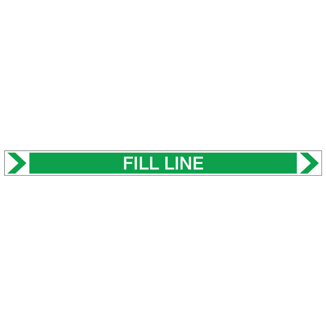 Pool/Spa - Fill Line (Right) - Pipe Marker Sticker