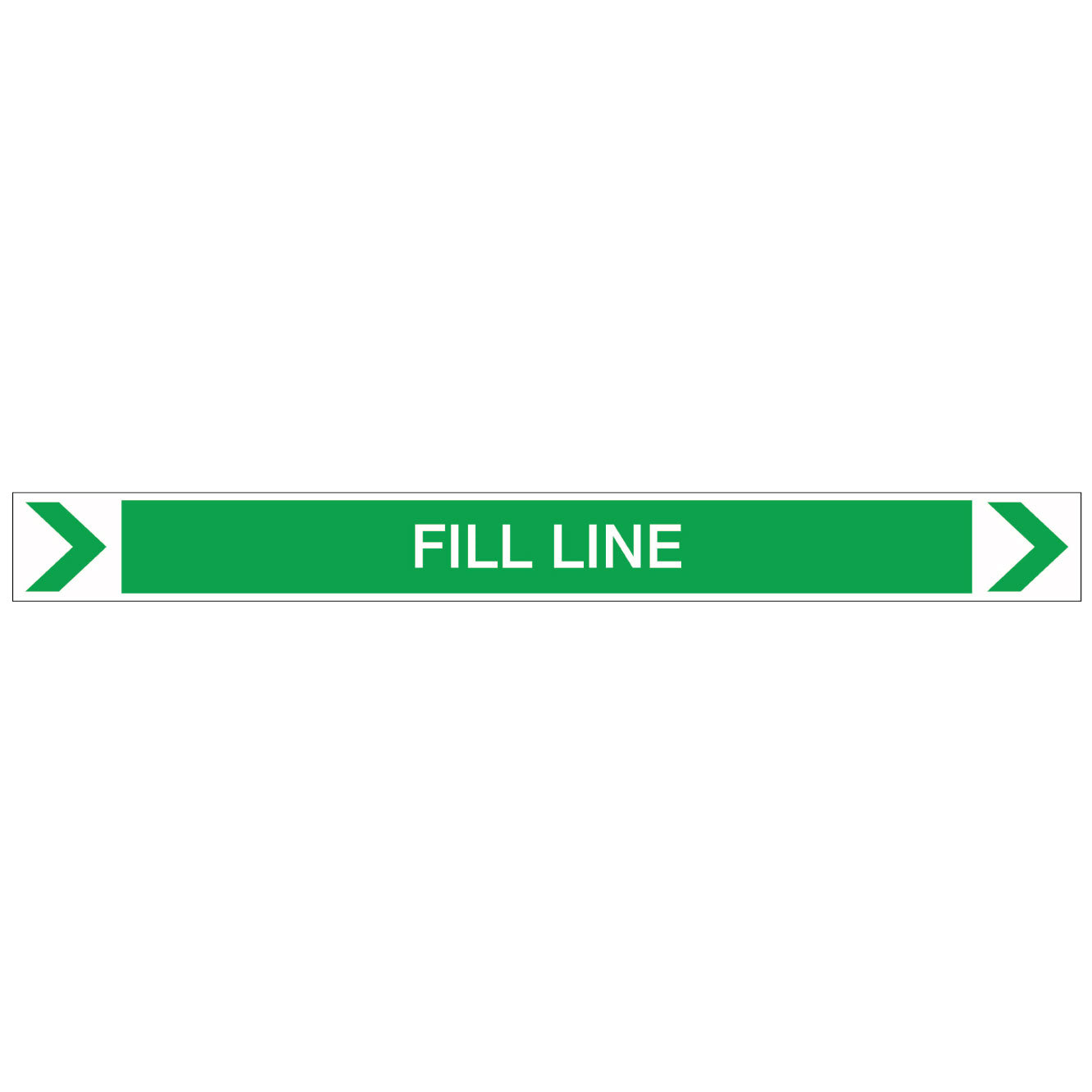 Pool/Spa - Fill Line (Right) - Pipe Marker Sticker