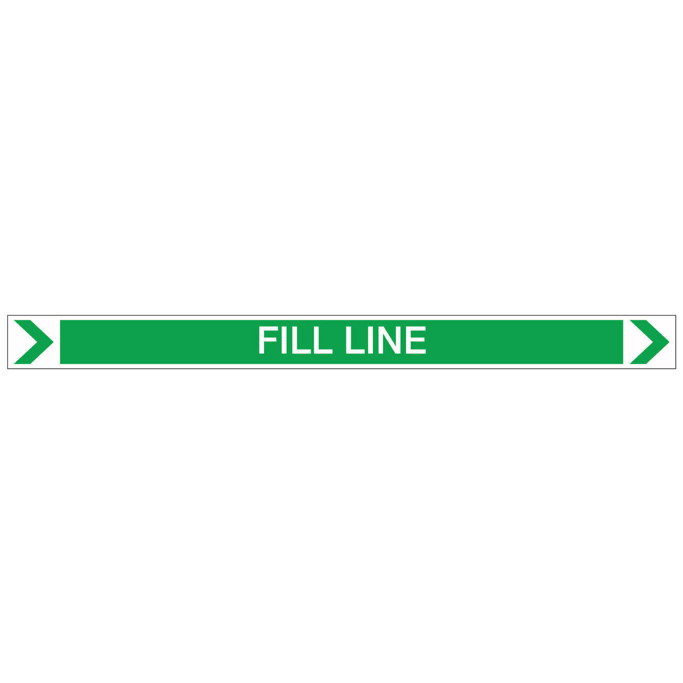 Pool/Spa - Fill Line (Right) - Pipe Marker Sticker