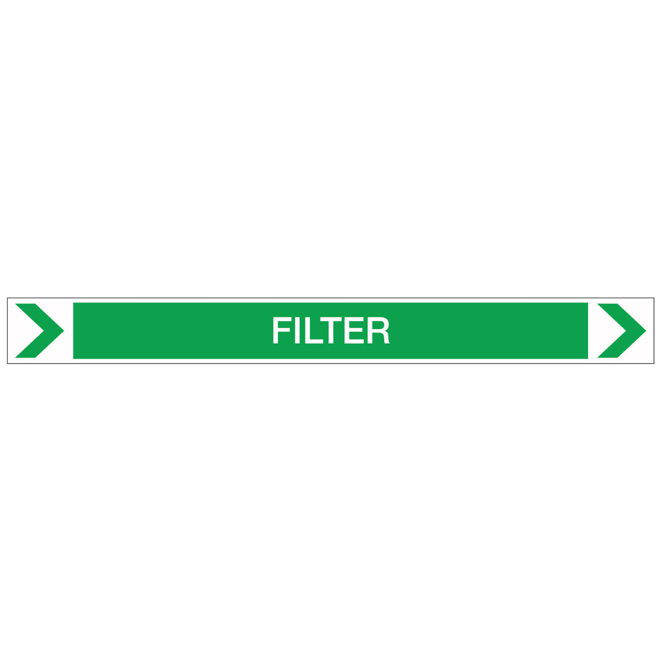 Pool/Spa - Filter (Right) - Pipe Marker Sticker