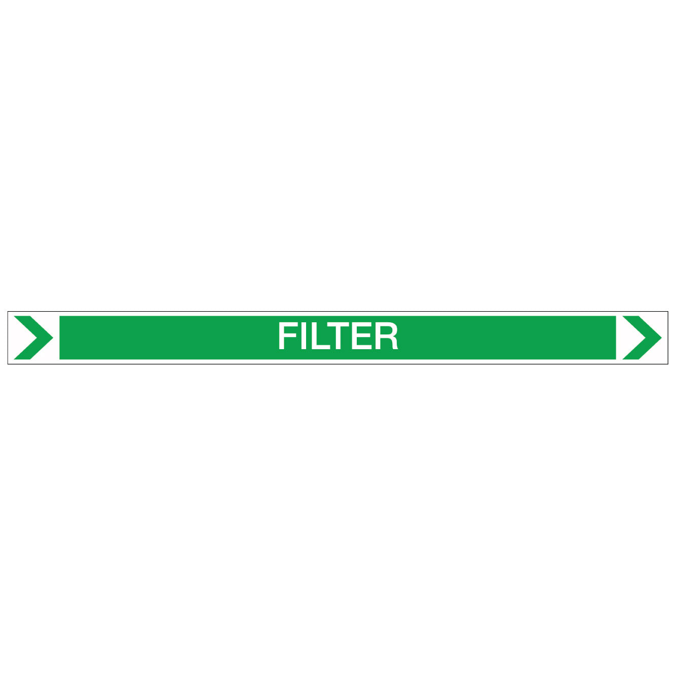 Pool/Spa - Filter (Right) - Pipe Marker Sticker