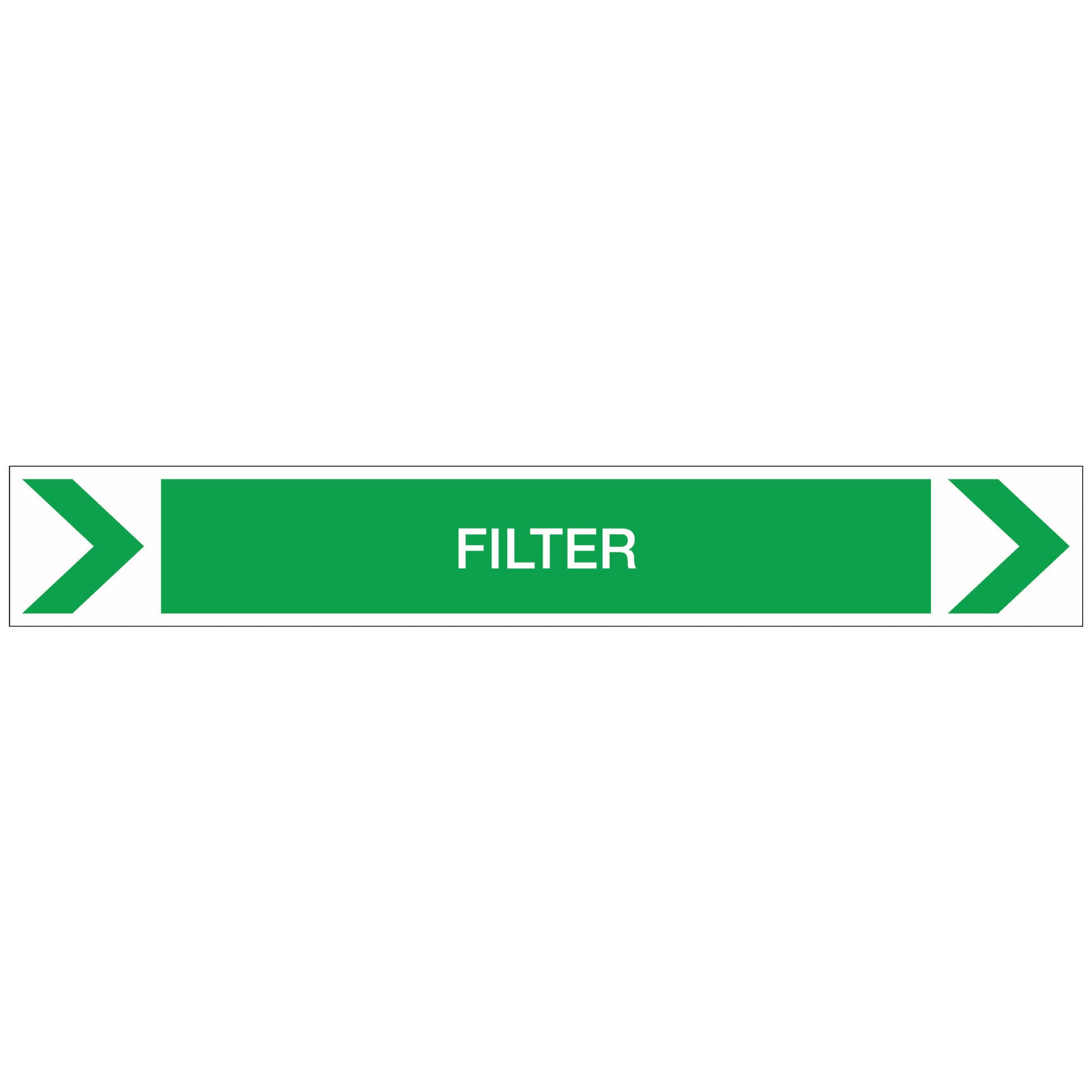 Pool/Spa - Filter (Right) - Pipe Marker Sticker – New Signs