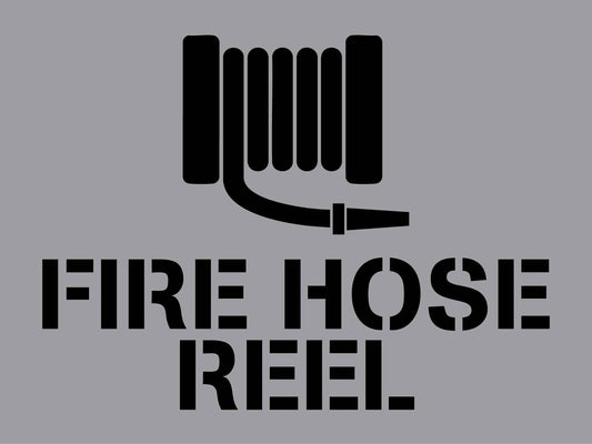 Fire Hose Reel - Aluminium Composite Stencil