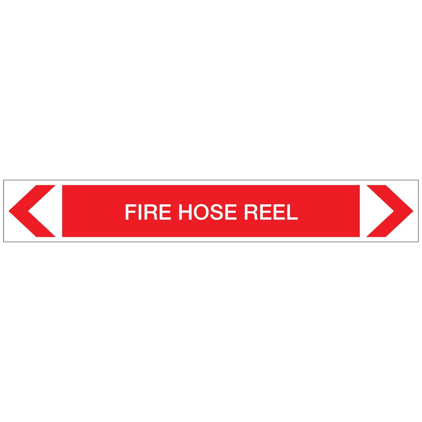 Fire Protection - Fire Hose Reel - Pipe Marker Sticker