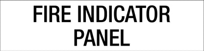 Fire Indicator Panel - Statutory Sign