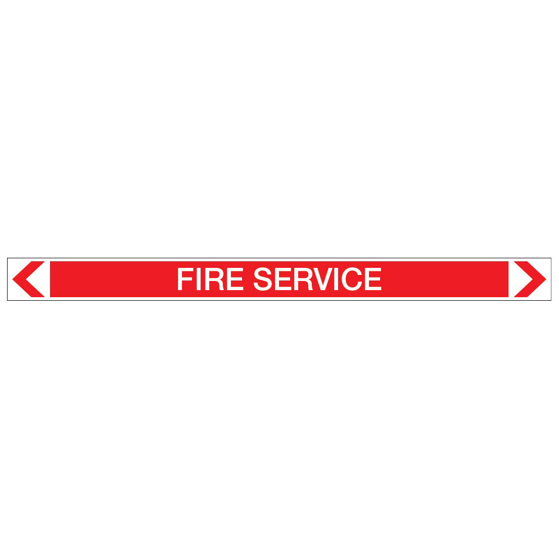 Fire Protection - Fire Service - Pipe Marker Sticker