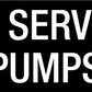 Fire Services Pumps - Statutory Sign