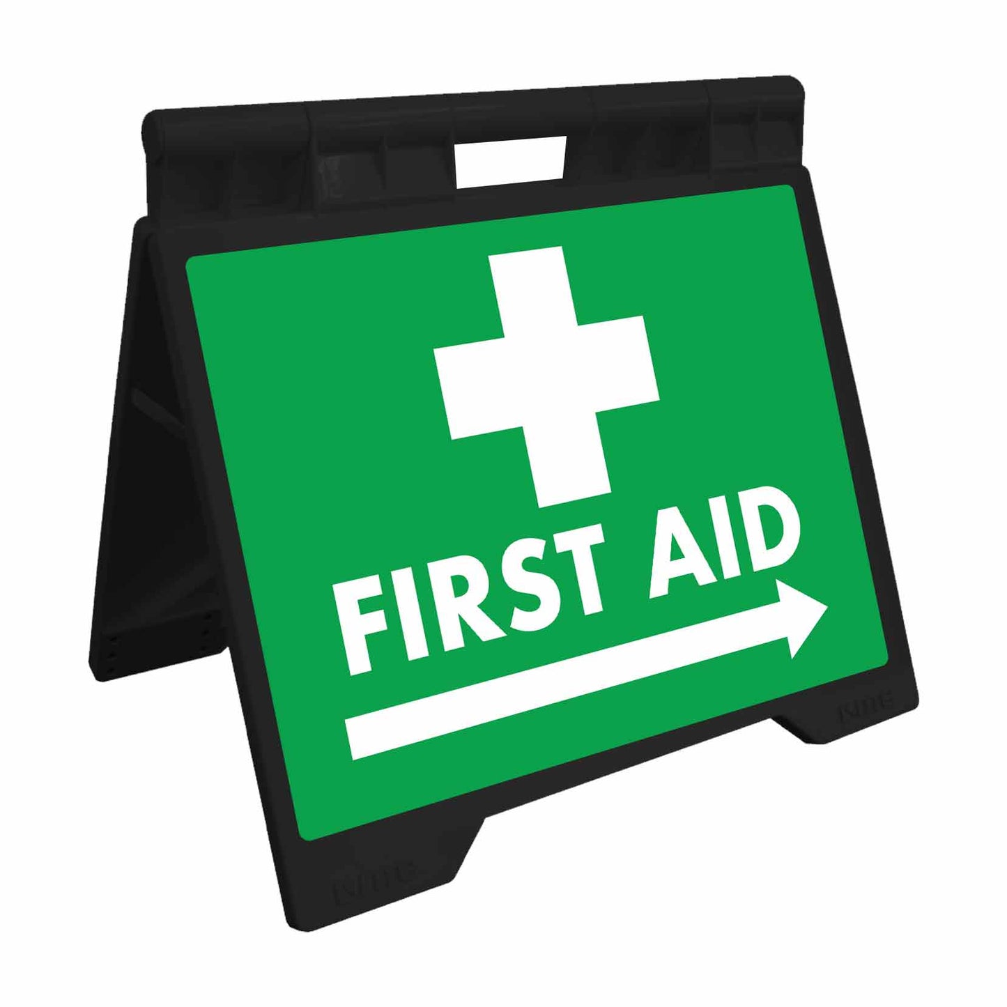 First Aid Arrow - Evarite A-Frame Sign