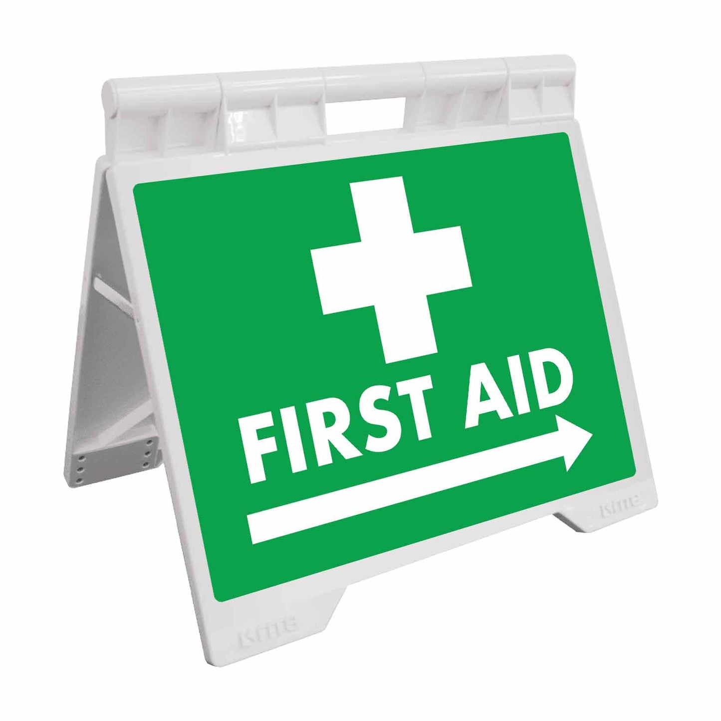 First Aid Arrow - Evarite A-Frame Sign