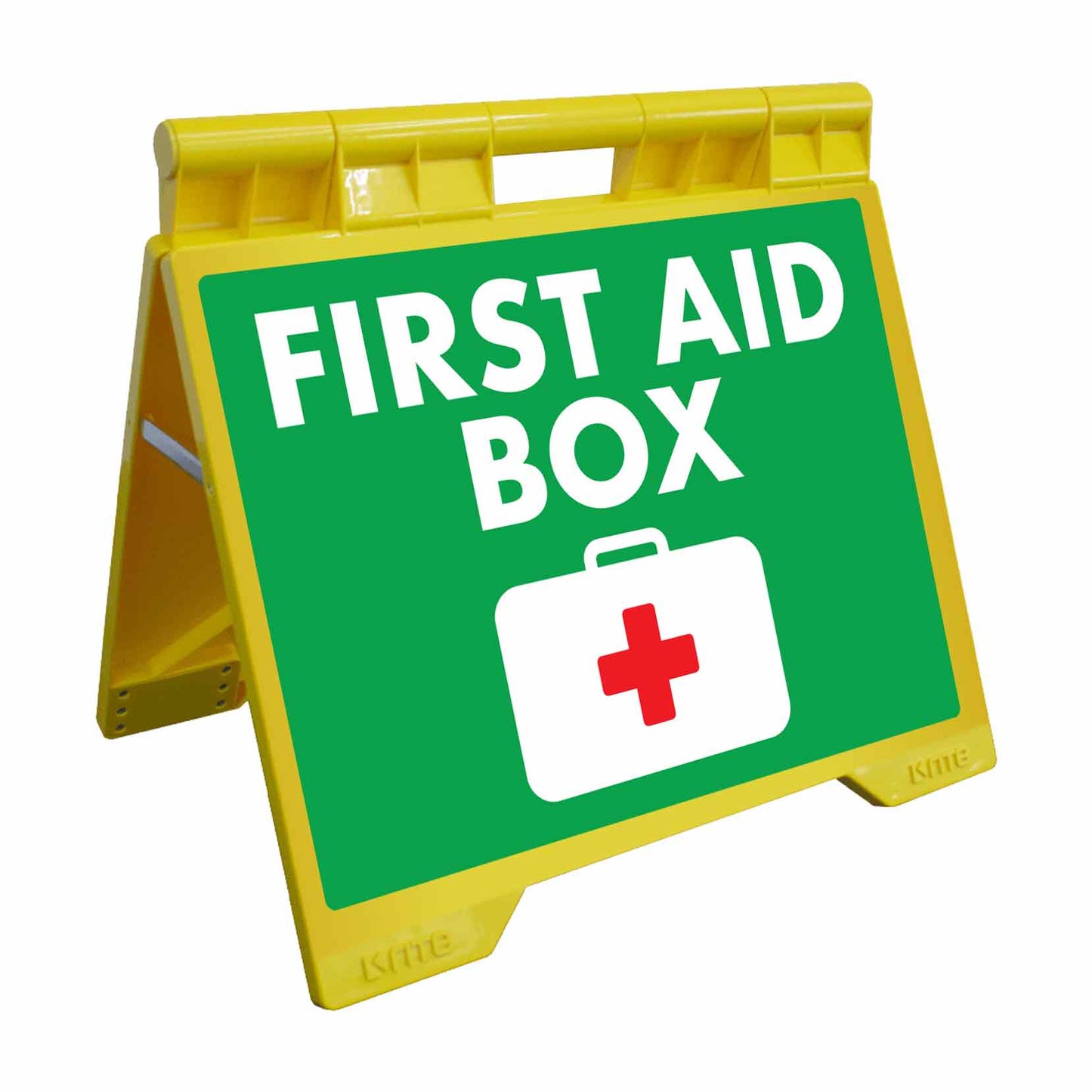 First Aid Box - Evarite A-Frame Sign