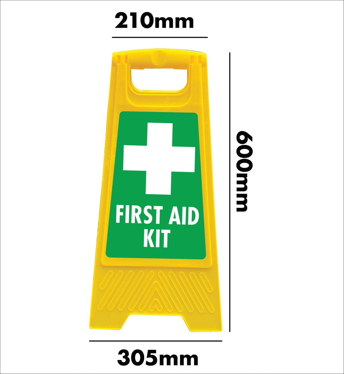 Yellow A-Frame - First Aid Kit – New Signs