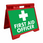 First Aid Officer - Evarite A-Frame Sign
