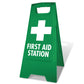 Green A-Frame - First Aid Station