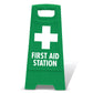 Green A-Frame - First Aid Station