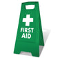 Green A-Frame - First Aid