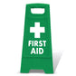 Green A-Frame - First Aid
