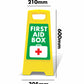 Yellow A-Frame - First Aid Box