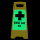 Glow In The Dark - Yellow A-Frame - First Aid Kit