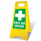 Yellow A-Frame - First Aid Officer