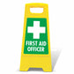 Yellow A-Frame - First Aid Officer
