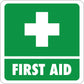 First Aid Vehicle Sticker