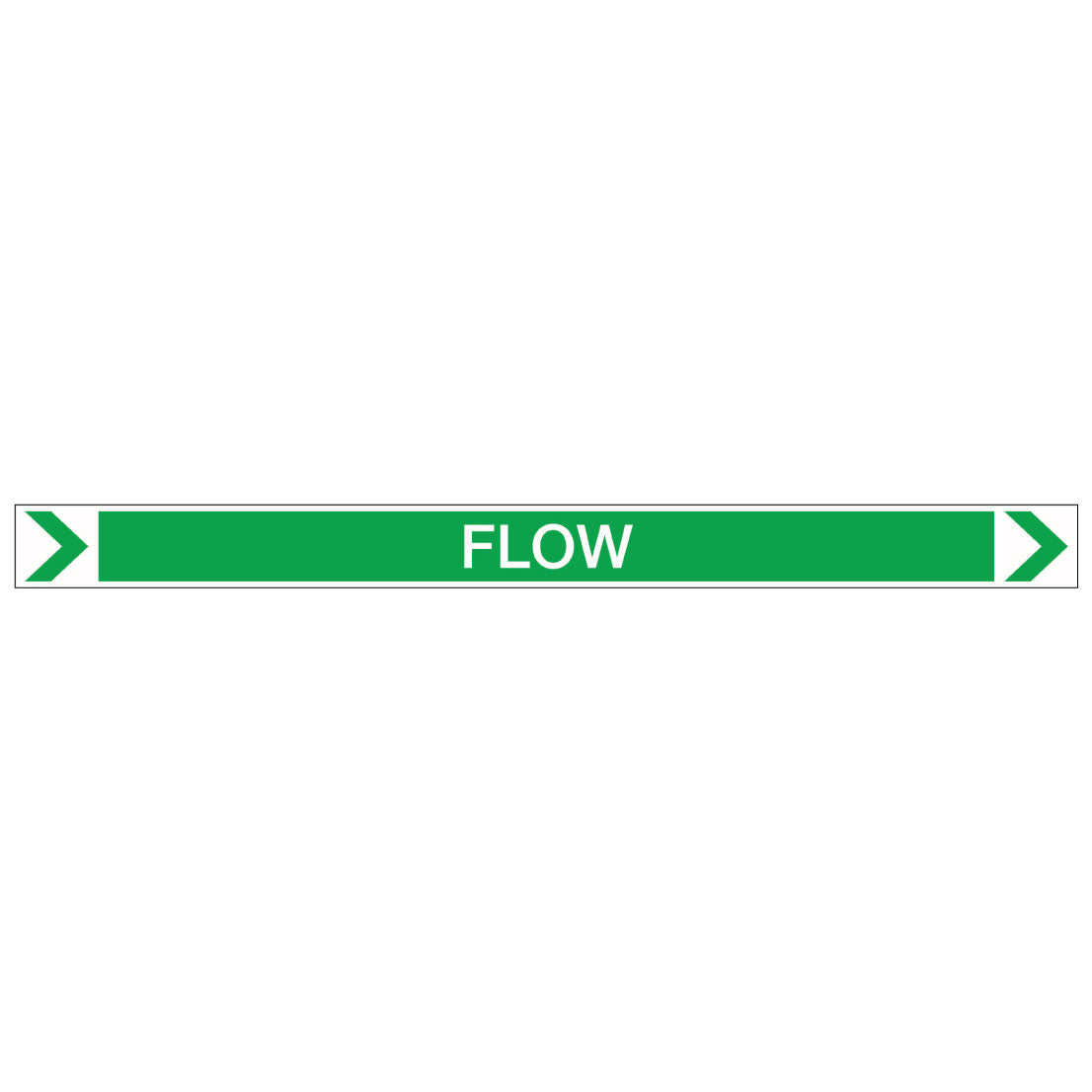 Pool/Spa - Flow (Right) - Pipe Marker Sticker