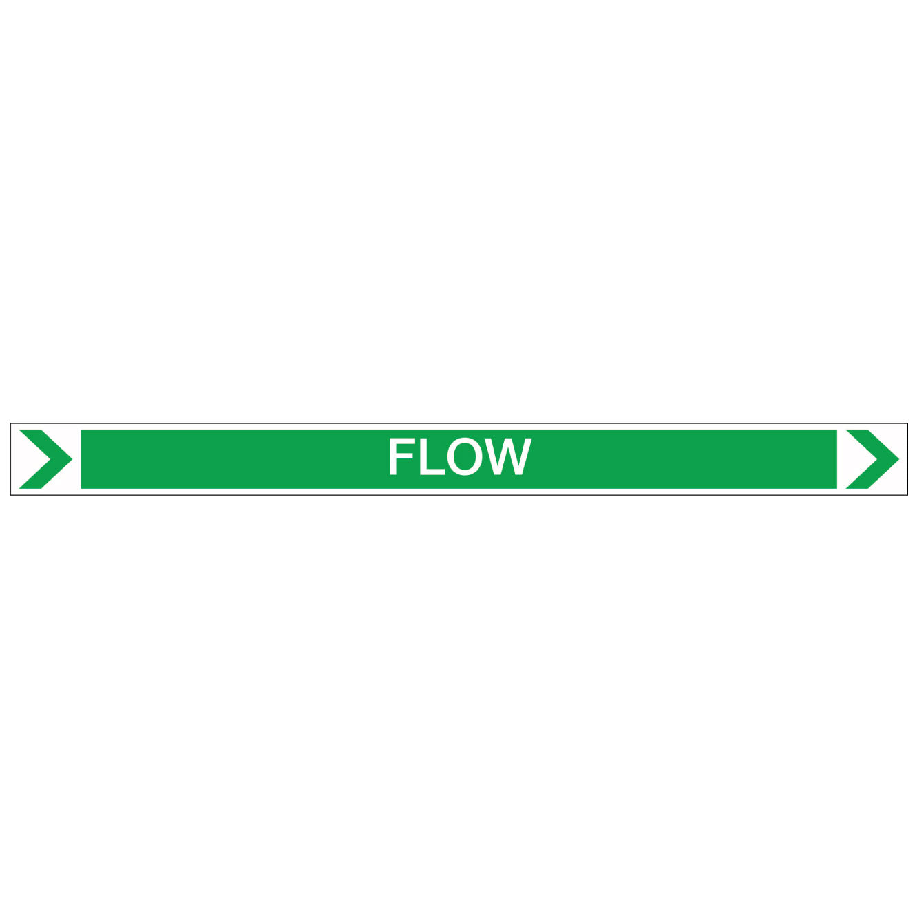 Pool/Spa - Flow (Right) - Pipe Marker Sticker