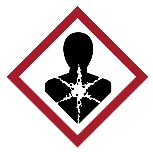 GHS Health Hazard Pictogram - Sticker