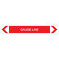Fire Protection - Gauge Line - Pipe Marker Sticker